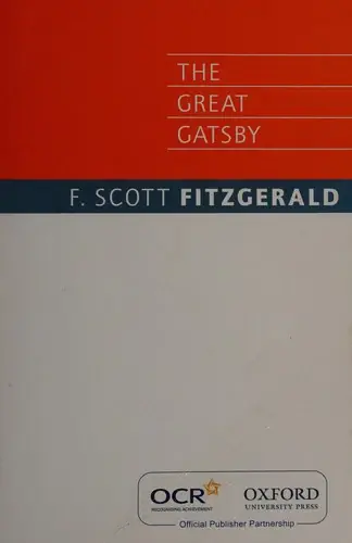 위대한 개츠비 — The great Gatsby 표지