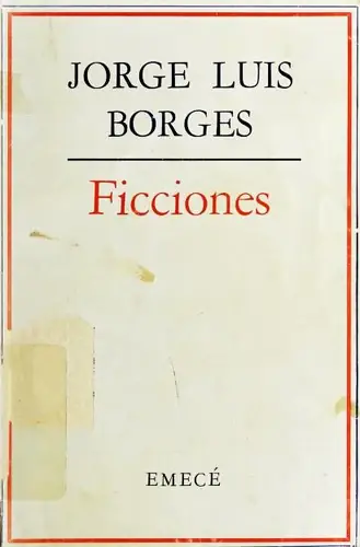 픽션들 — Ficciones 표지