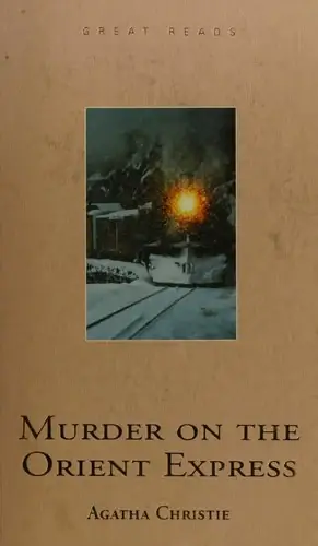 오리엔트 특급 살인 — Murder on the Orient Express 표지