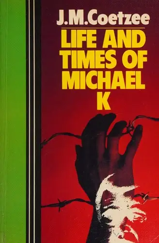 마이클 K — Life & times of Michael K 표지