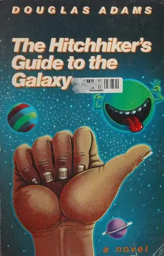 은하수를 여행하는 히치하이커를 위한 안내서 — The Hitchhiker's Guide to the Galaxy 표지