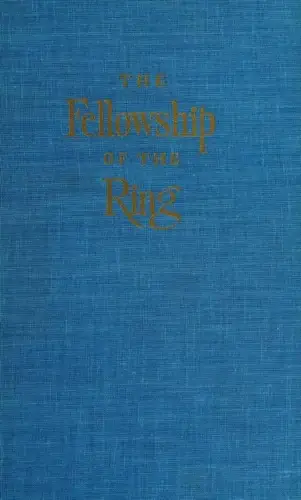 반지 원정대 — The Fellowship of the Ring 표지