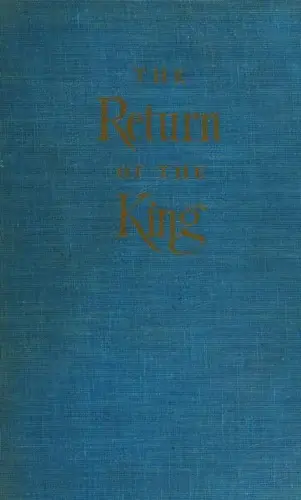 왕의 귀환 — The Return of the King 표지