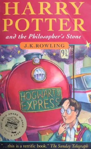 해리 포터와 마법사의 돌 — Harry Potter and the Philosopher's Stone 표지