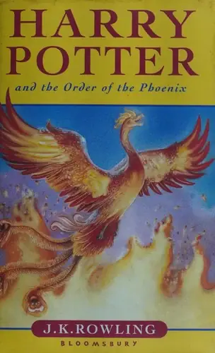 해리 포터와 불사조 기사단 — Harry Potter and the Order of the Phoenix 표지