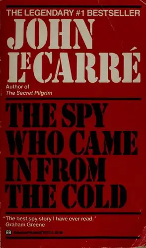 추운 나라에서 돌아온 스파이 — The spy who came in from the cold 표지