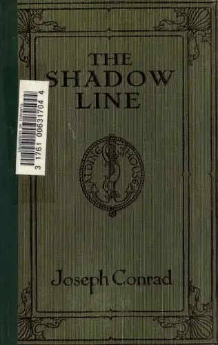 그림자 선 — The shadow-line 표지