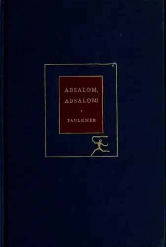 압살롬, 압살롬! — Absalom, Absalom! 표지