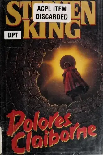 돌로레스 클레이본 — Dolores Claiborne 표지