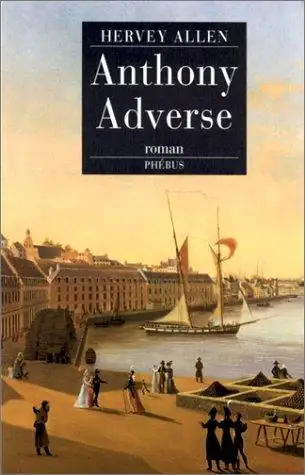 Anthony Adverse — Anthony Adverse 표지